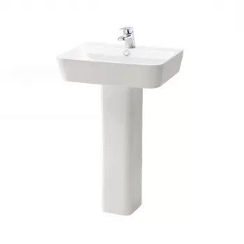 Piedestal pentru lavoar Gala Emma, alb imagine