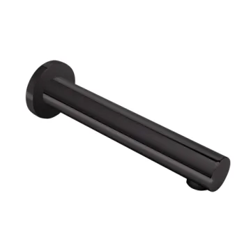 Pipa fixa rotunda Inula, pentru baterie incastrata, 200 mm, 1 2  , negru imagine
