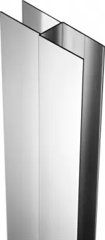 Profil extensie cabina dus culoare crom 200 cm Deante imagine