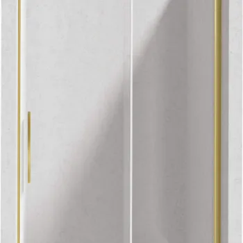 Profil pentru usa cabina de dus, incastrata, auriu, 195 cm, Sistem Prizma imagine