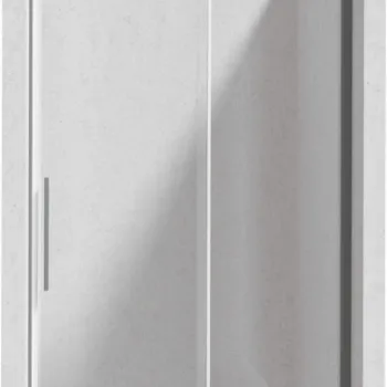 Profil pentru usa cabina de dus, incastrata, titan mat, 195 cm, Sistem Prizma imagine