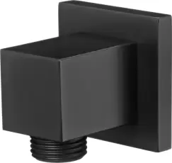 Racord pentru furtun de dus unghiular negru Deante, Cascada imagine