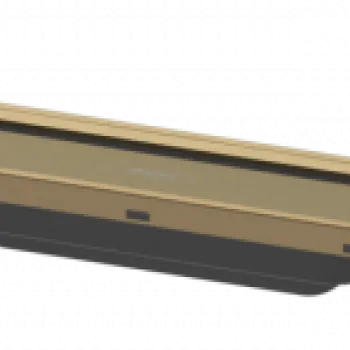 Rigola liniara de dus cu gratar din inox 800 mm, optiune scurtare, bronz periat, Hansgrohe RainDrain Flex imagine