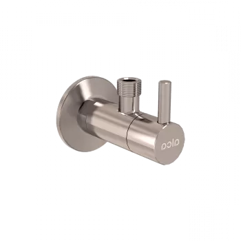 Robinet coltar rotund red gold lucios cu filtru 1 2 A 3 8 Alcadrain RV001-RG-P imagine