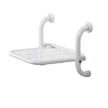 Scaun pliabil dus pentru persoane cu dizabilitati, alb, Thermomat imagine