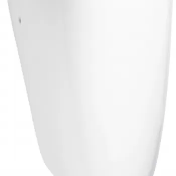 Semipiedestal chiuveta baie alb Deante Jasmin imagine