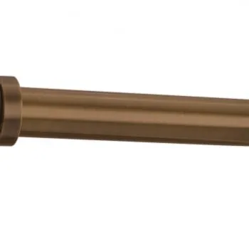 Set de scurgere pentru lavoar, rotund, bronz periat, Deante imagine