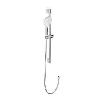 Set dus cu bara 80 cm si baterie dus inclusa, crom, Cersanit Virgo imagine
