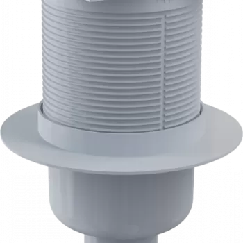 Sifon pardoseala cu gratar otel inoxidabil crom lucios, 105x105 mm iesire verticala Alcadrain APV32 imagine