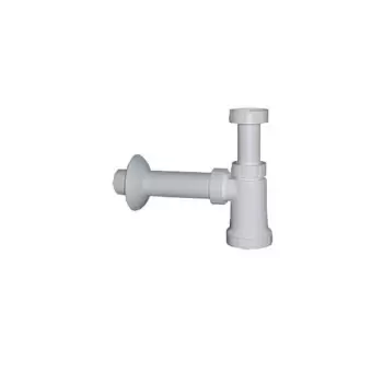 Sifon pentru lavoar fara ventil cu flansa, plastic, Plast Brno imagine