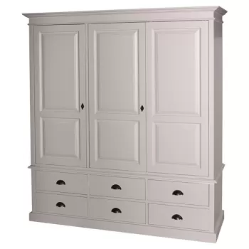 Sifonier din lemn masiv cu 3 usi si 6 sertare imagine