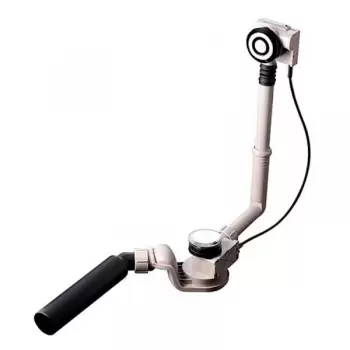 Sistem scurgere cada baie crom cu sifon Geberit imagine