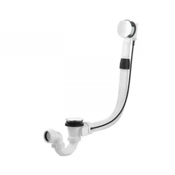 Sistem scurgere cada baie cu sifon crom Kludi, Rotexa 2000 imagine