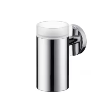 Suport pahar periute de dinti, crom, Hansgrohe Logis imagine