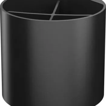 Suport pahar periute de dinti cu fixare pe bara suport, negru mat, Hansgrohe WallStoris imagine