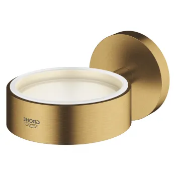 Suport pentru pahar sau dozator sapun Grohe Essentials auriu periat Cool Sunrise imagine