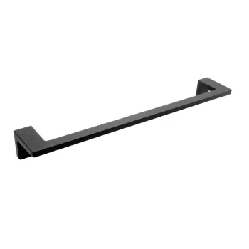 Suport pentru prosop 450mm, negru Piazza FDesign imagine