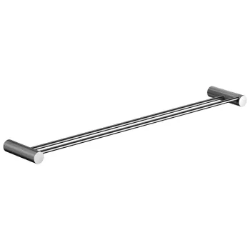 Suport portprosop dublu 60 cm, gri metalic, Cersanit Zen imagine