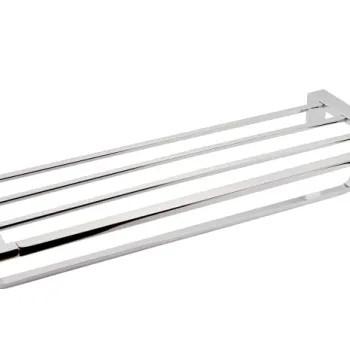 Suport prosoape cu portprosop bara Piazza 600 mm, crom imagine