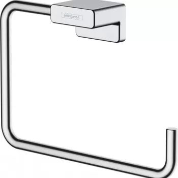 Suport prosop baie, crom lucios, Hansgrohe AddStoris imagine