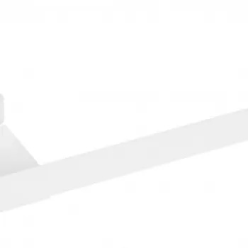 Suport prosop baie cu raft culoare alba Deante Mokko imagine