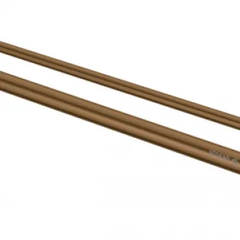 Suport prosop baie, dublu, bronz periat, 61.6 cm, Deante Silia imagine