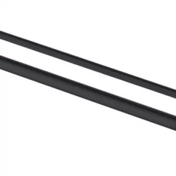 Suport prosop baie dublu culoare negru mat Deante Silia imagine