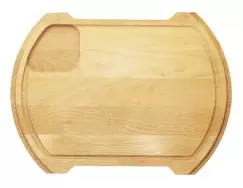 Tocator lemn pentru chiuveta bucatarie rotunda Form 10 Alveus imagine