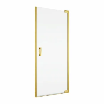 Usa dus batanta 80x200 cm Sanswiss Cadura auriu lucios deschidere stanga imagine