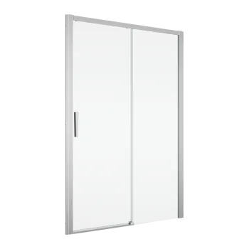 Usa dus glisanta 130 cm, grosime sticla 6 mm, tratament anticalcar, profil crom, Ronal Divera imagine