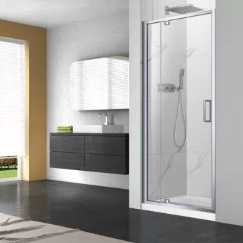 Usa sticla dus 120x200 cm crom Mediterraneo Anda imagine