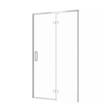 Usa sticla dus batanta 120x195 cm profil crom Cersanit Larga, montare stanga imagine