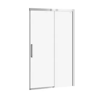 Usa sticla dus batanta 120x200 cm profil crom lucios Cersanit Crea imagine