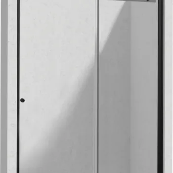 Usa sticla dus culisanta 170x200 cm profil negru Deante Kerria Plus imagine