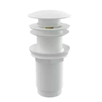 Ventil chiuveta baie alb click-clack fara preaplin, AlcaPlast imagine