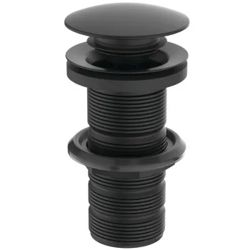 Ventil chiuveta baie click-clack negru mat fara preaplin Ideal Standard Multisuite imagine