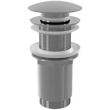 Ventil chiuveta baie crom click-clack fara preaplin, AlcaPlast imagine