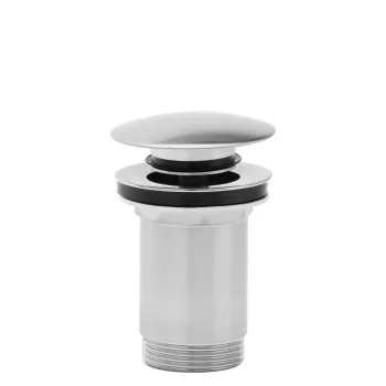 Ventil lavoar click-clack Kleome cu preaplin, 1 1 4   alama, crom imagine