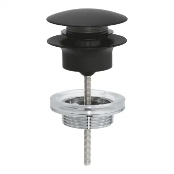 Ventil lavoar push-open Grohe negru mat imagine