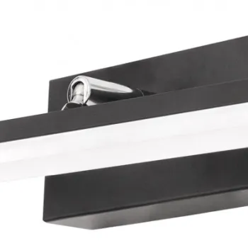 Aplica LED pentru oglinda 12W 50CM APP373-1W neagra imagine