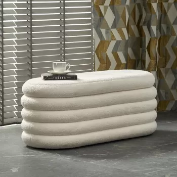 Banca cu spatiu de depozitare Bliss plusata - H105 cm imagine