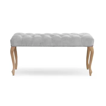 Banca tapitata Ingrid L120 cm imagine