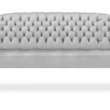 Bancuta tapitata Weronica gri - H98 cm imagine