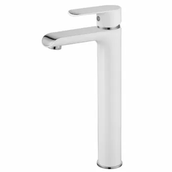 Baterie Bloom inalta alb/argintiu H30 cm imagine