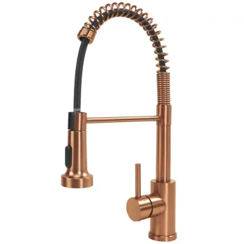 Baterie de bucatarie REA Colin Brush Copper imagine
