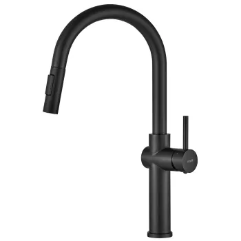 Baterie de bucatarie Rea Fresh High Black imagine