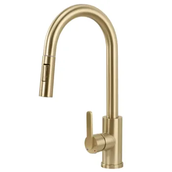 Baterie de bucatarie REA Ontario Brush Gold imagine