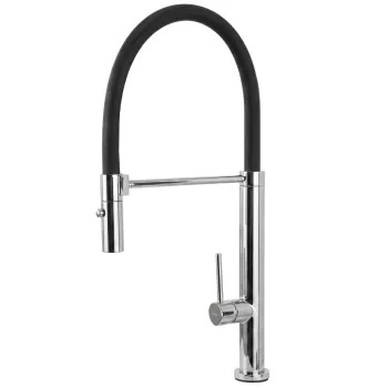 Baterie de bucatarie Rea Viera Auriu Chrome imagine