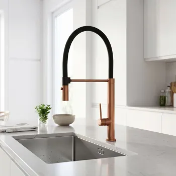 Baterie de bucatarie Rea Viera Auriu copper brush imagine