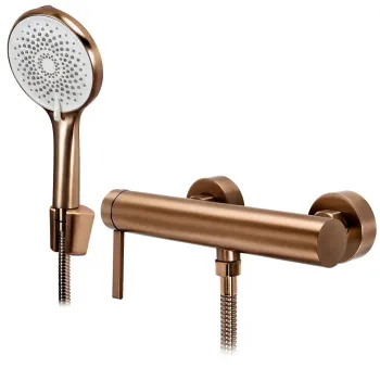 Baterie de dus REA Rivo Brush Copper imagine